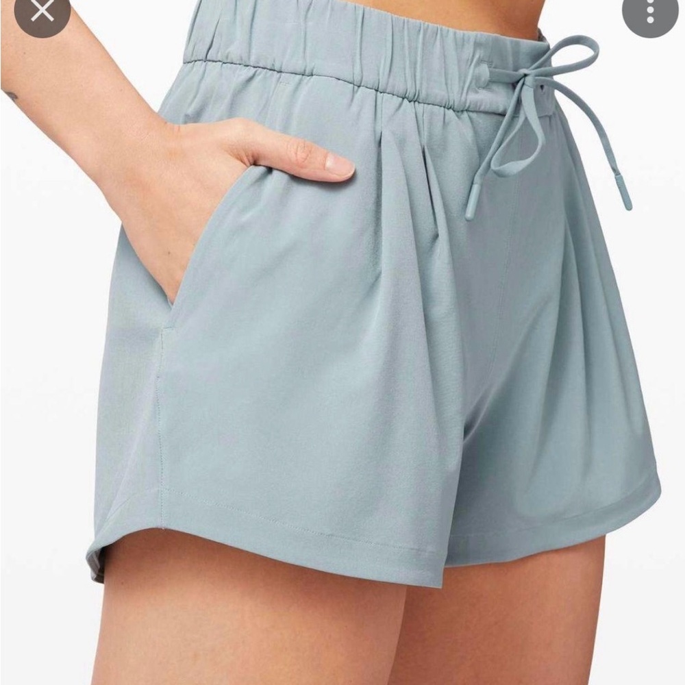 lululemon athletica Women's Sky Blue Athletic Shorts